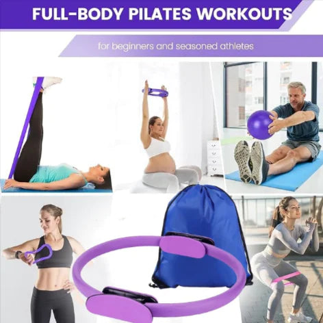 Set Completo de Yoga & Pilates 13 en 1 – Entrena, Tonifica y Relájate Desde Casa