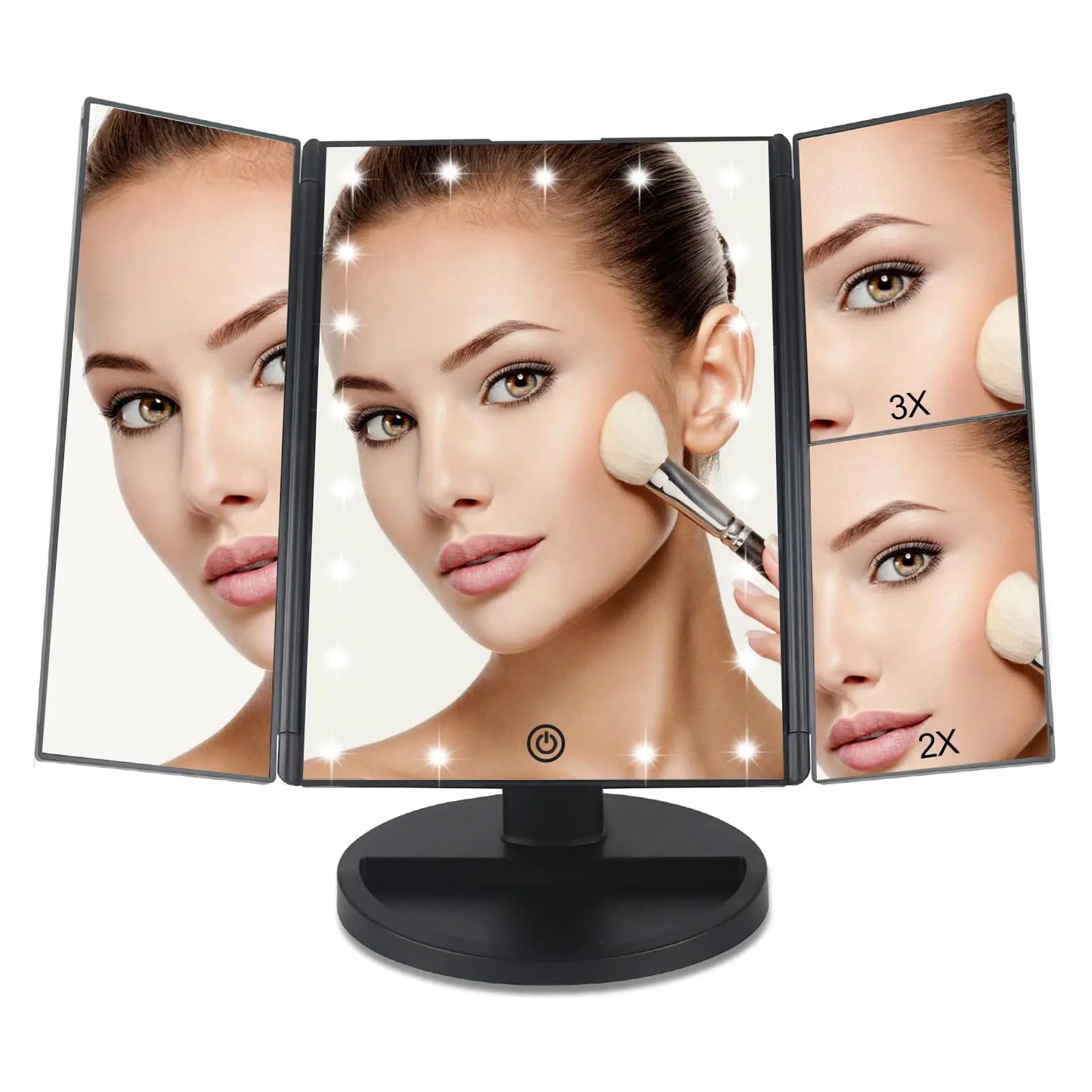 Espejo de maquillaje Tru2U Vanity con luces y aumento