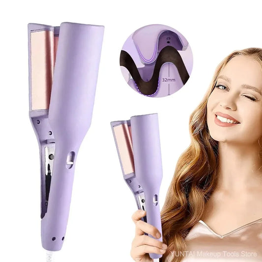 Hair Curler Curling Tool Egg Roll Lasting Styling Fast Heating Deep Wave Electric Curling Iron 4 Temperature Adjustable